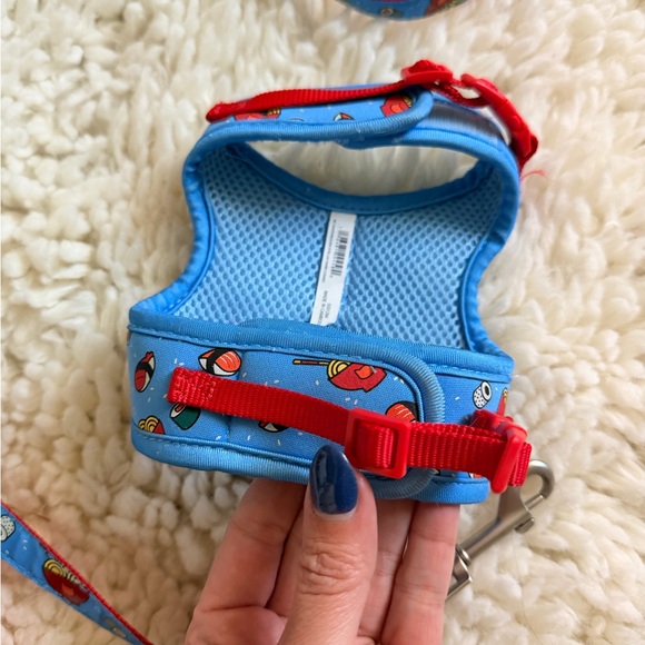 Sushi pet Harness with Leash - Picture 3 of 5